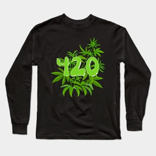 420 Weed Long Sleeve T-Shirt